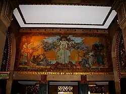 William de Leftwich Dodge mural in east side of main entrance hall