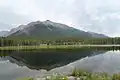 Mount Engadine reflected in Buller Pond