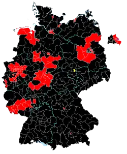 Constituency results, 1990