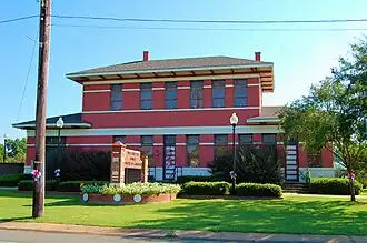 Texas and Pacific Railroad Depot in Bunkie