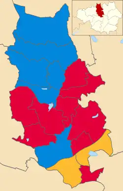 2010 results map