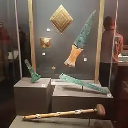 Misty view of Bush Barrow