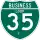 Business Interstate 35-J marker