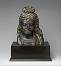Bust of a Bodhisattva, possibly Maitreya, Loriyan Tangai, 2nd-3rd century