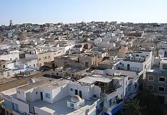 View of the medina of Sousse, Tunisia