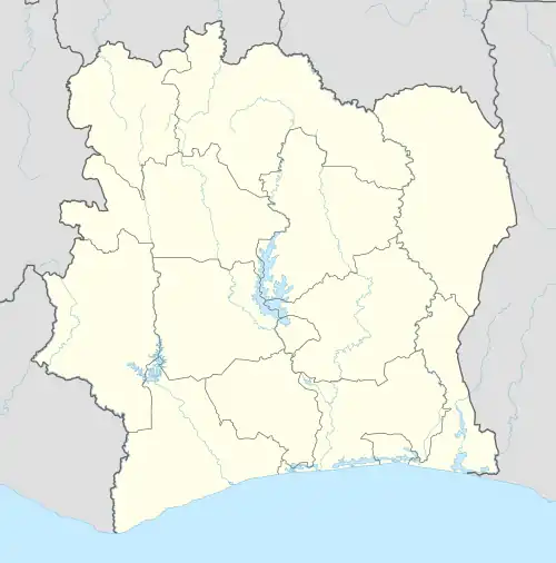 Daoukro is located in Ivory Coast