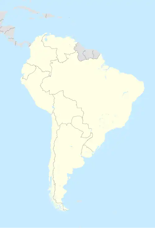 2025 Copa Libertadores is located in South America