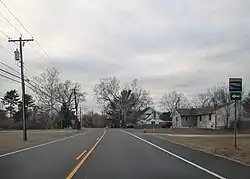 CR 542 westbound in Nesco