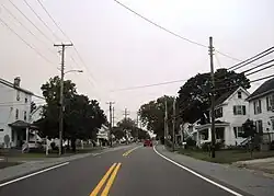 CR 553 northbound in Fairton