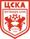 "CSKA" (1987–1988) and (1990–1998)