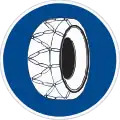 C 5a: Snow chains compulsory