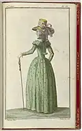 Cabinet des Modes ou les Modes Nouvelles, 1 Novembre 1786, pl. II, BI-1959-529-55