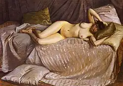 Nude Lying on a Couch (1873) Promised gift to the Metropolitan Museum of Art[66]
