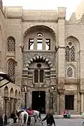 Entrance of Sultan Qalawun's complex (1285), with ablaq decoration