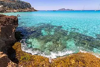 Cala Azzurra (Light-blue cove)