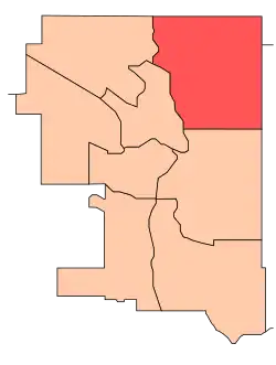 Calgary Federal Districts