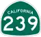 State Route 239 marker