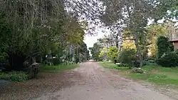 Street of Costa del Este in its residential area