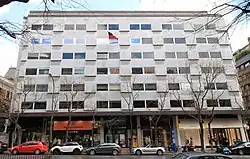 Building hosting the embassy in Madrid