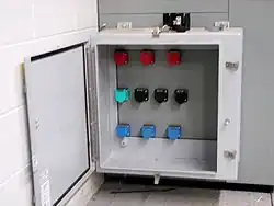 Camlock panel, without connections