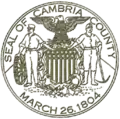 Official seal of Cambria County