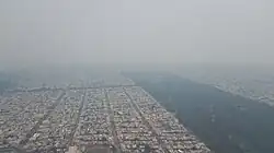 Golden Gate Park as seen by drone during the Camp Fire