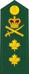 Major-general (French: Major-général) (Canadian Army)[19]