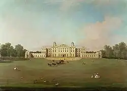 Badminton House in the 19th century