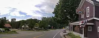 Intersection of Cannonsburg and Honey Creek