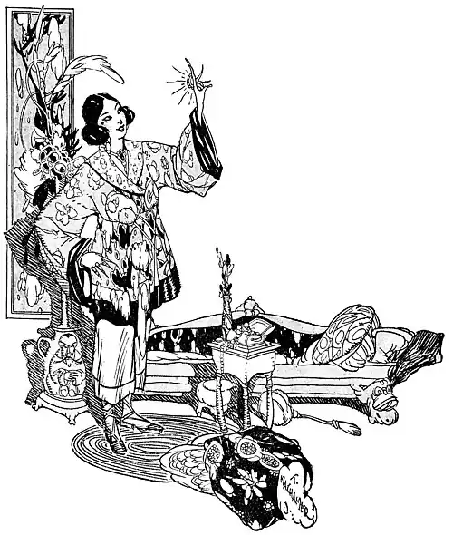 Illustration of Wang Lianying, 3 October 1920