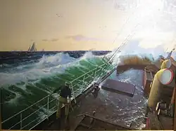 I Skip I Rom Sjø Carl Wilhelm Barth