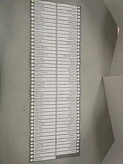 Ballot for the 2025 Canadian federal election (Carleton)