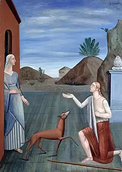 1919, Le figlie di Loth, oil on canvas, 111 x 80&nbsp;cm, Museum of Modern and Contemporary Art of Trento and Rovereto