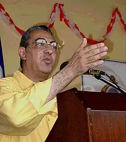 Carlos Flores Facussé, first Honduran president of Palestinian descent