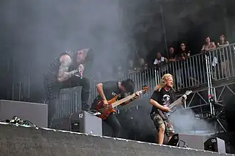 Carnifex performing at With Full Force 2014