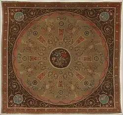 Carpet; by Robert Adam; 1770–1780; knotted wool; 505.5 x 473.1&nbsp;cm; Metropolitan Museum of Art, New York City