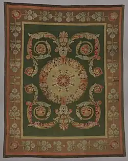Carpet; 1814–1830; 309.9 × 246.4&nbsp;cm; Metropolitan Museum of Art