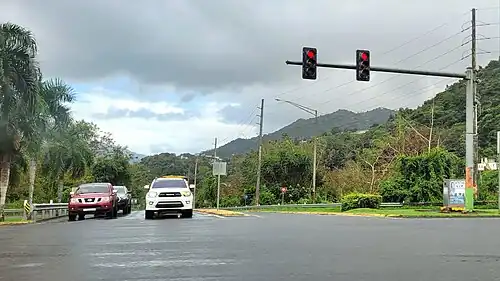 Northern terminus in Guadiana barrio