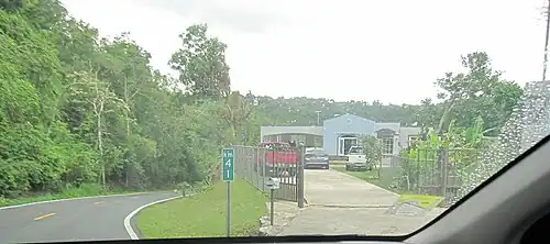 PR-155 at km 41 southbound towards Orocovis