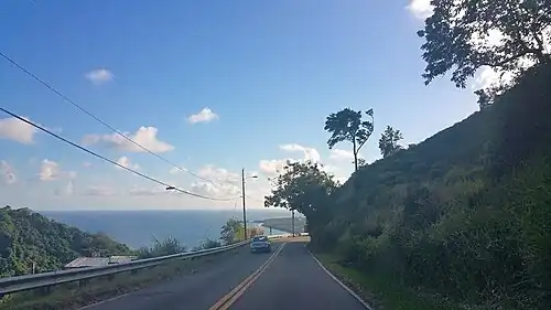 Heading south in Emajagua, Maunabo