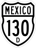 Federal Highway 130D shield