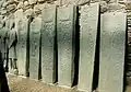 Grave slabs in Keills Chapel