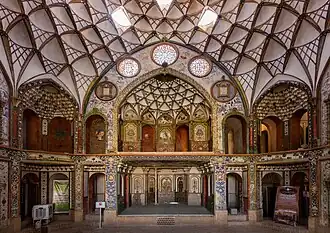 Interior of the Borujerdi House.