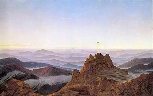 Caspar David Friedrich, Morgen im Riesengebirge, 1810–11