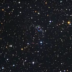 Cassiopeia A seen by the 24-inch Ritchey-Chrétien reflector at the Mount Lemmon Observatory