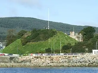 Castle Hill, looking west