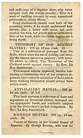 Catalog of anti-slavery publications sold by Isaac Knapp, p.&nbsp;3