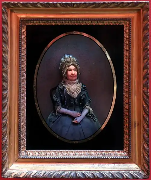 Rose Bruce (1728-1806), Widow of Revd Samuel Bruce (1799) in the National Gallery of Ireland[10]