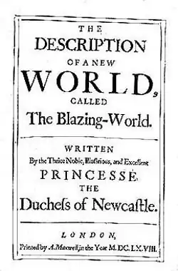The Blazing World, 1666