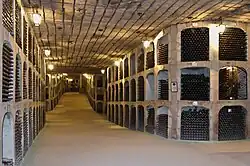 Image 6The Mileștii Mici winery has the world's largest wine cellars by bottle count, with over 1.5 million bottles of wine.[1]